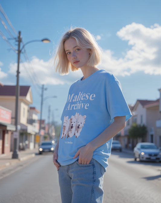 T-shirt with Dog Print