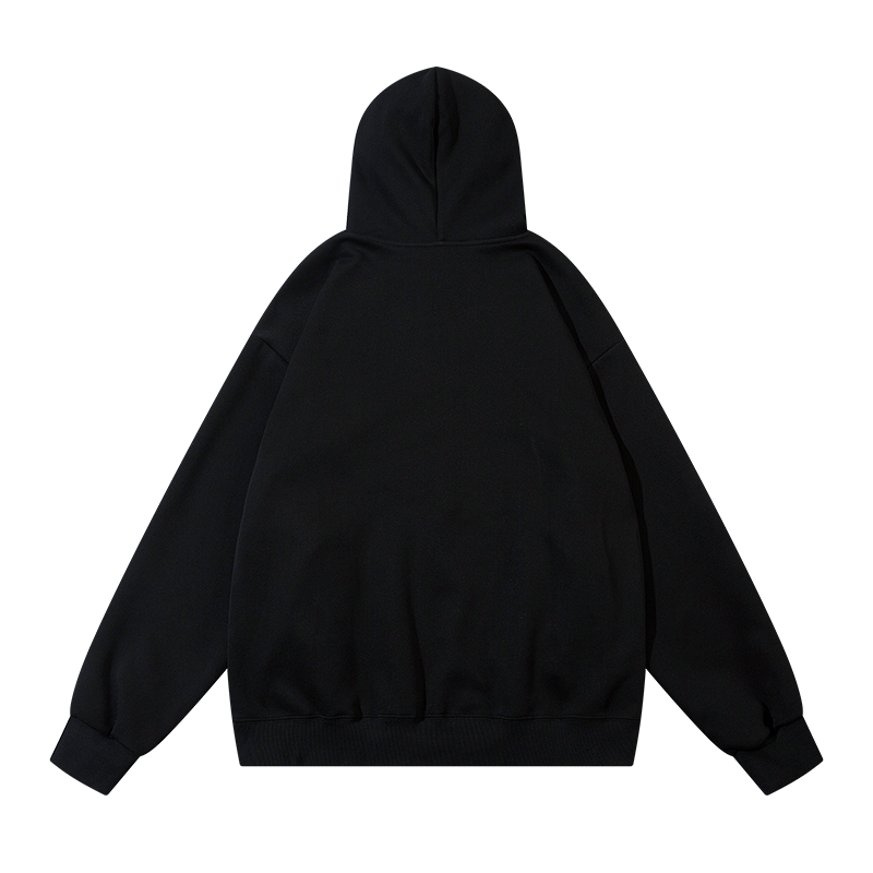 Unisex "Serendipity" Fast Food Graphic Hoodie - Oversized Streetwear Pullover