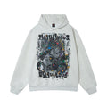Urban Graffiti Art Hoodie - "Mellifluous" Graphic Print Sweatshirt