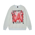 Serendipity 1948 Graffiti Crewneck Sweatshirt | Oversized Streetwear Pullover