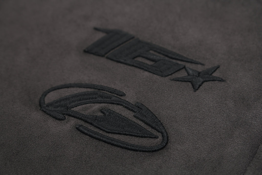 Unisex Varsity Jacket with Logo - Pink & Gray, Stand Collar Zipper Coat for Spring/Fall