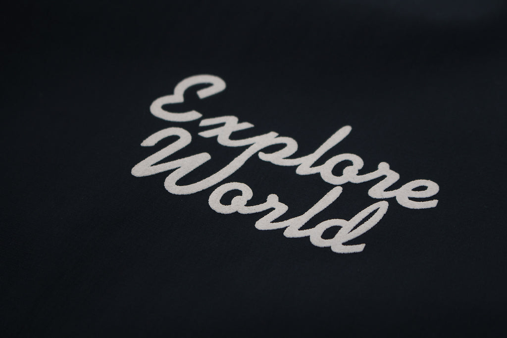 V-Neck Sweatshirt (Grey/Navy) - Unrestricted Shoulder Fit