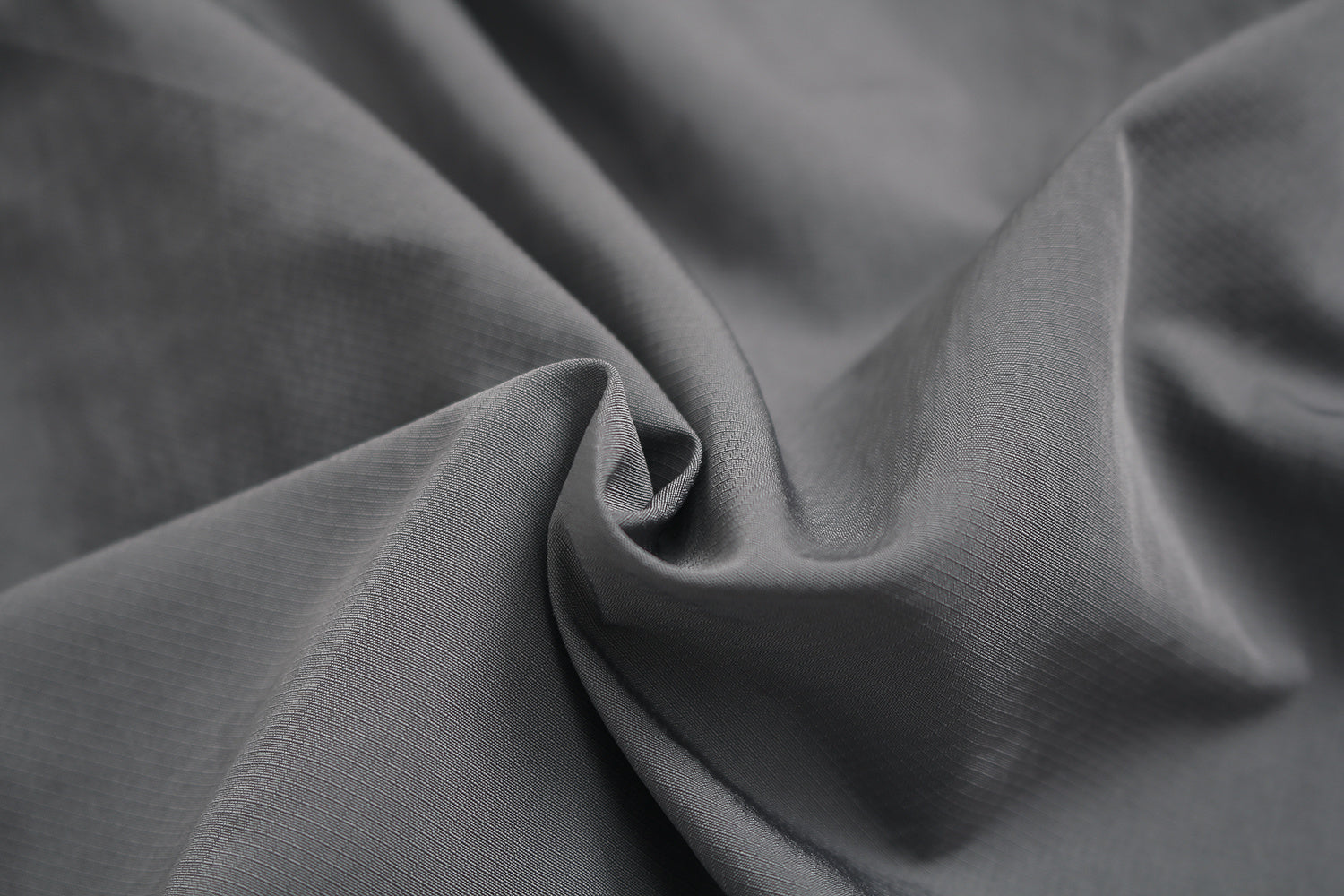 Texture of waterproof 60% nylon 40% polyester fabric.